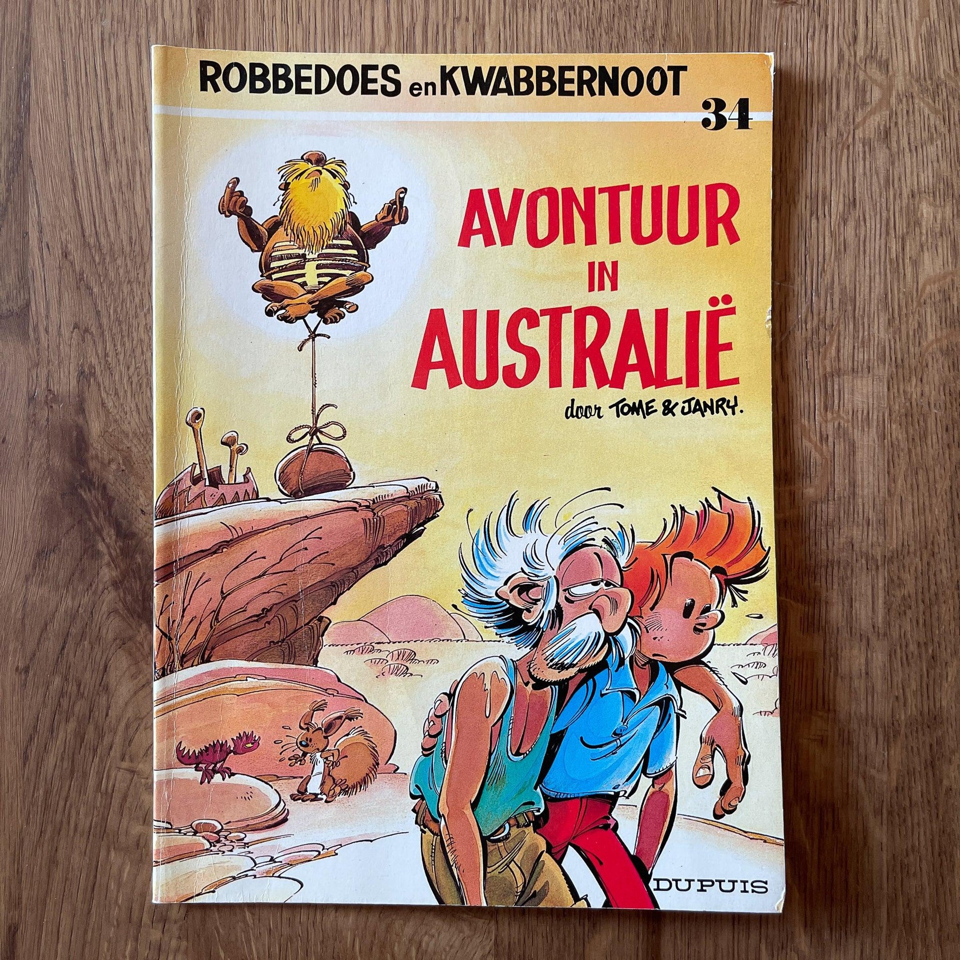 Robbedoes & kwabbernoot 34. avontuur in Australie - Bamestra Curiosa