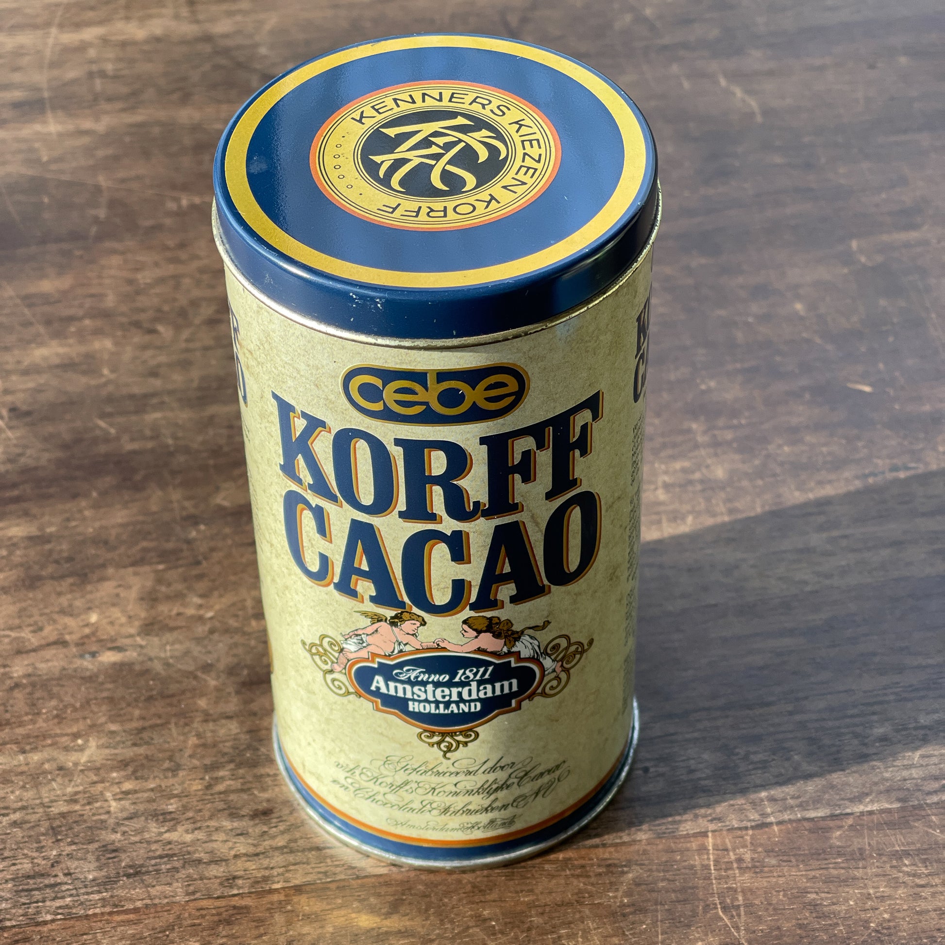 Korff Cacao Blik - Bamestra Curiosa