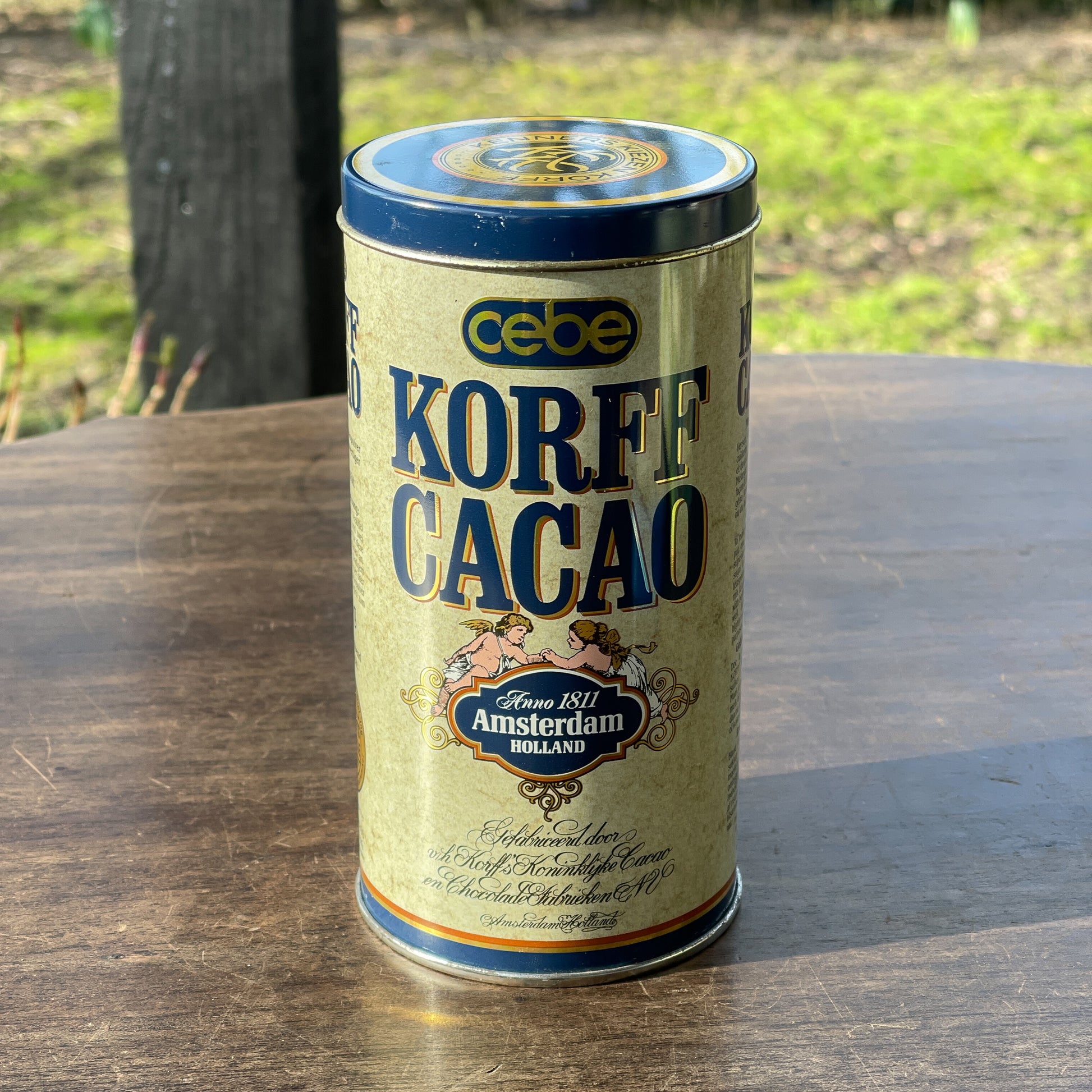 Korff Cacao Blik - Bamestra Curiosa